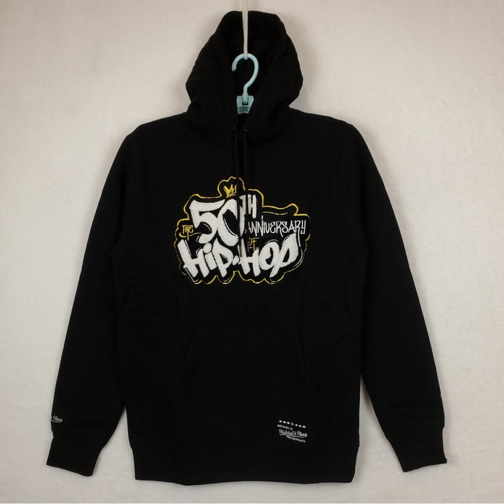 Mitchell & Ness Black 50th Anniversary Hip Hop Sweater